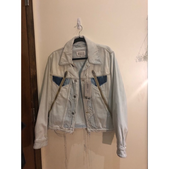 Maison Martin Margiela Denim Distressed Jacket - Picture 2 of 6